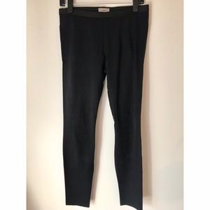 Helmut black cotton/viscose leggings sz large